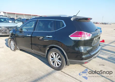 2016 Nissan Rogue Sv z USA, uszkodzony, nr VIN KNMAT2MT3GP737450